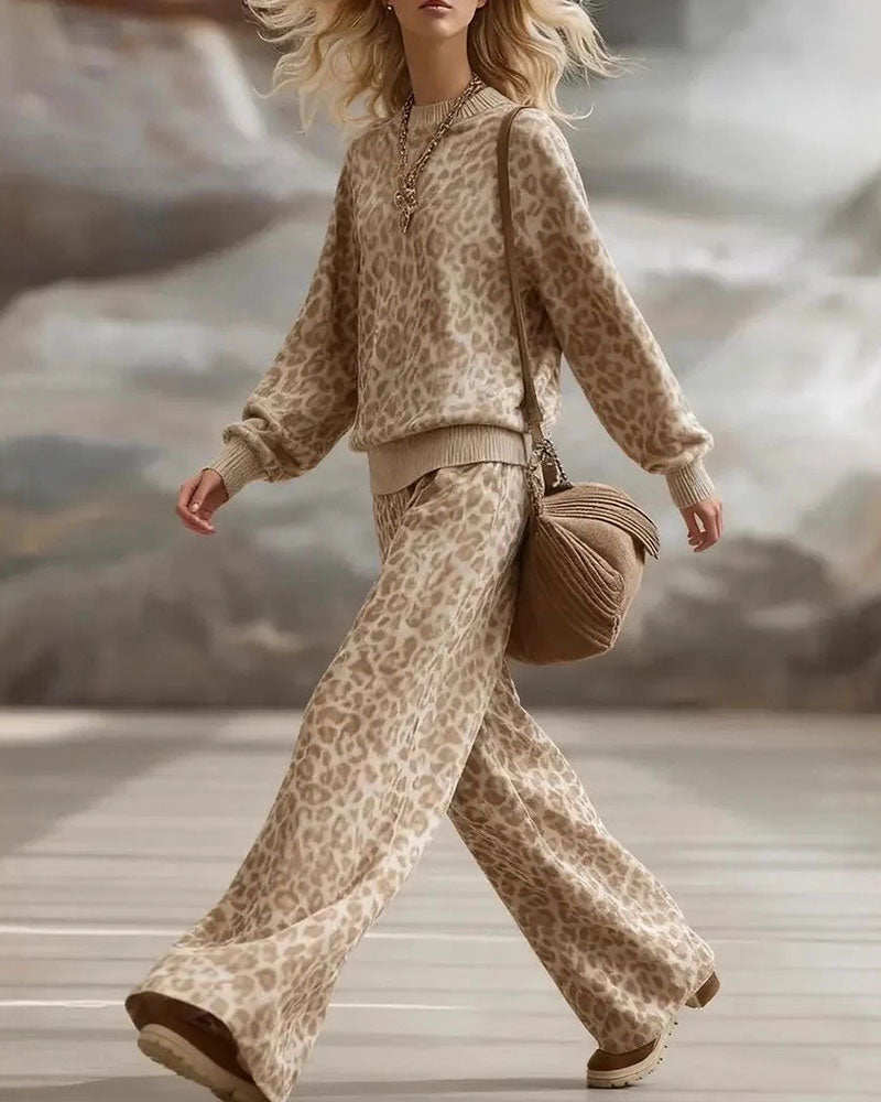 Sabana | Conjunto de jersey y pantalón ancho