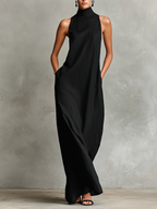 Chantal - Vestido largo minimalista