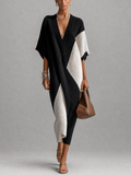 Véra - Vestido blanco y negro