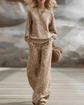 Sabana | Conjunto de jersey y pantalón ancho