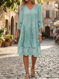 Karmen - Vestido midi de cóctel