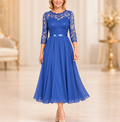 Carmona - Vestido largo de encaje