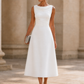 Disa - Vestido de invitada plisado
