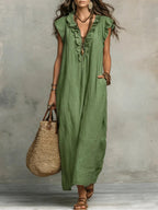 Zoey - Vestido largo bohemio