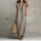 Zoey - Vestido largo bohemio