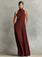 Chantal - Vestido largo minimalista